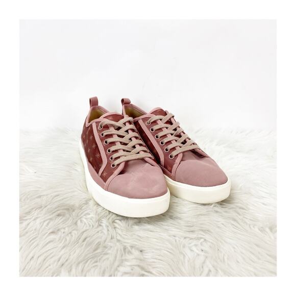 Sam Edelman Edelyn Size 8.5 Pink Women's Low Top Casual Mesh Comfort Sneaker - Picture 3 of 13